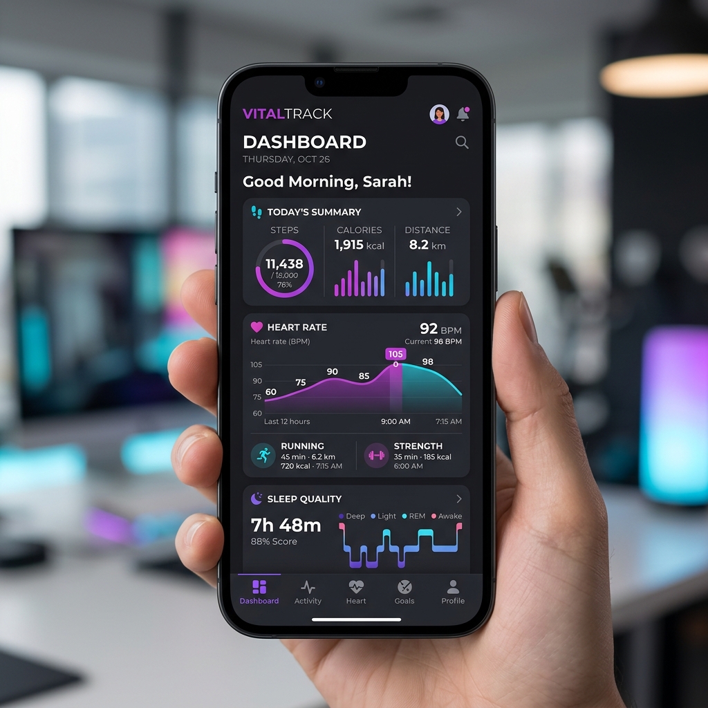 Mobile Dashboard App